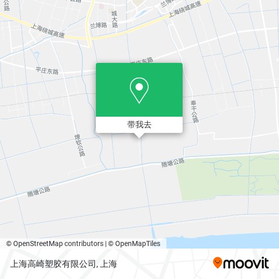 上海高崎塑胶有限公司地图
