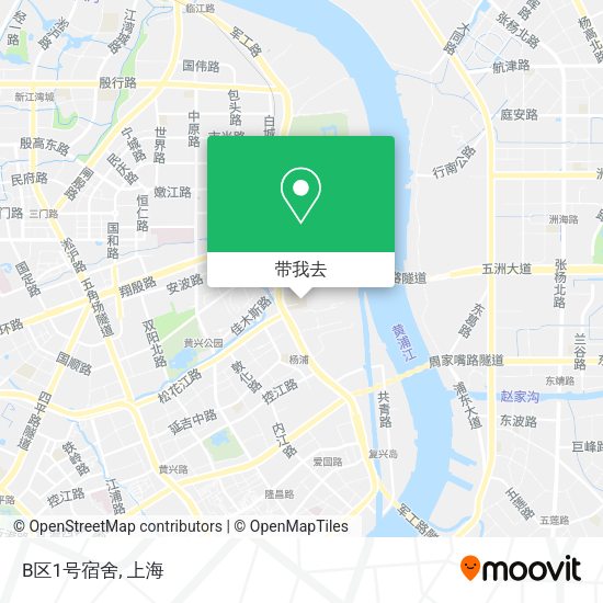 B区1号宿舍地图