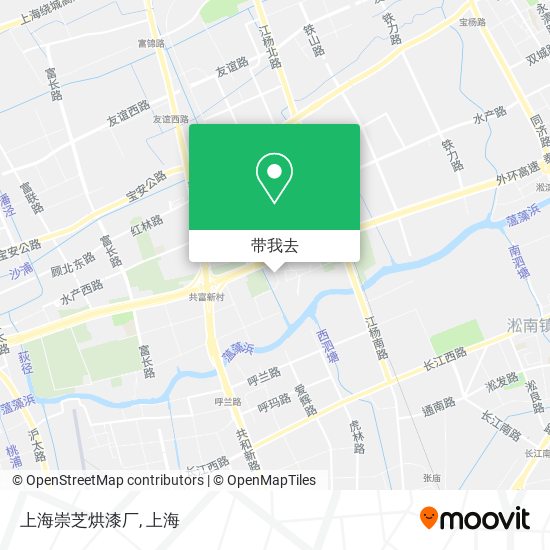 上海崇芝烘漆厂地图