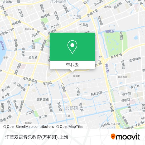 汇童双语音乐教育(万邦园)地图