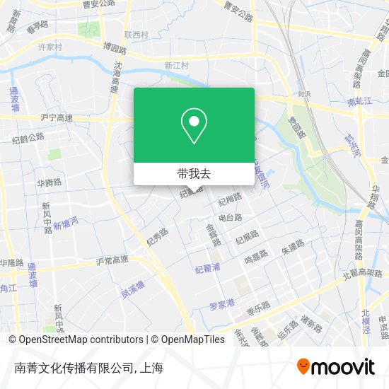 南菁文化传播有限公司地图