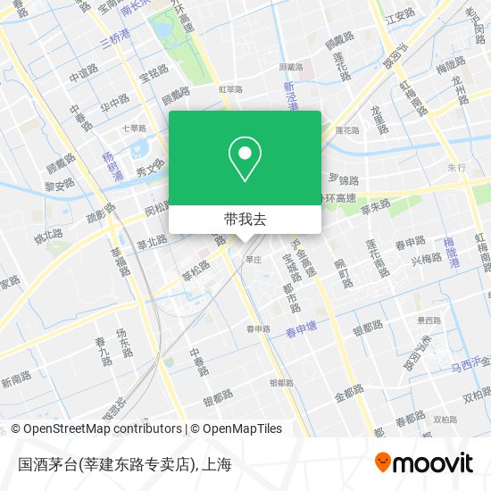 国酒茅台(莘建东路专卖店)地图