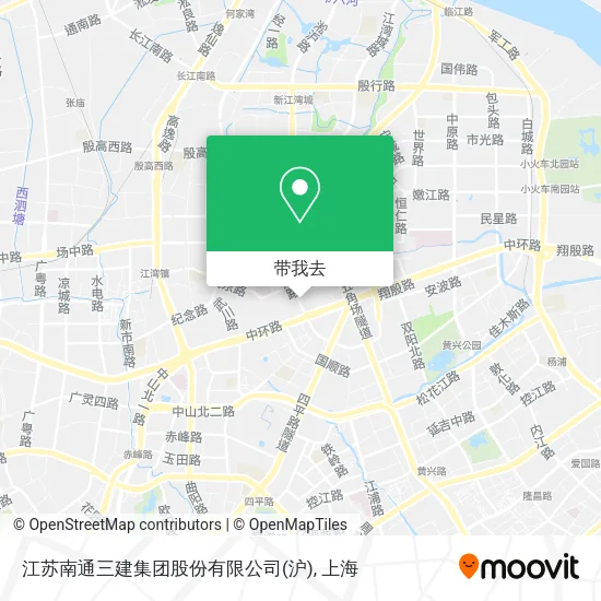 江苏南通三建集团股份有限公司(沪)地图