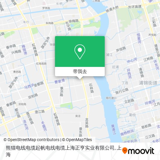 熊猫电线电缆起帆电线电缆上海正亨实业有限公司地图