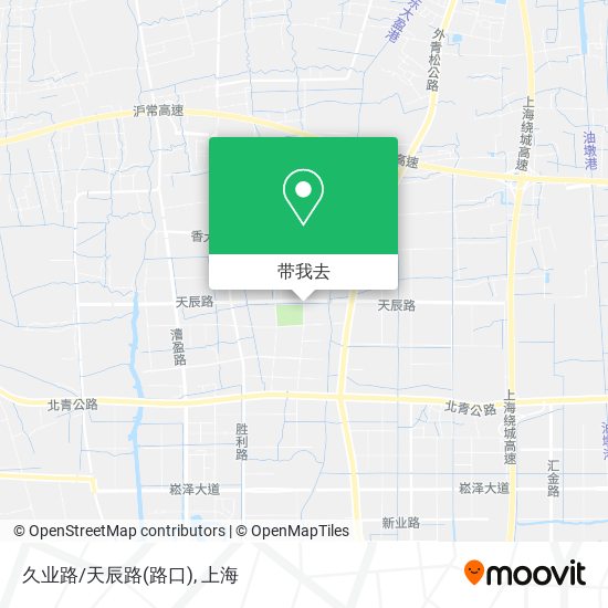 久业路/天辰路(路口)地图