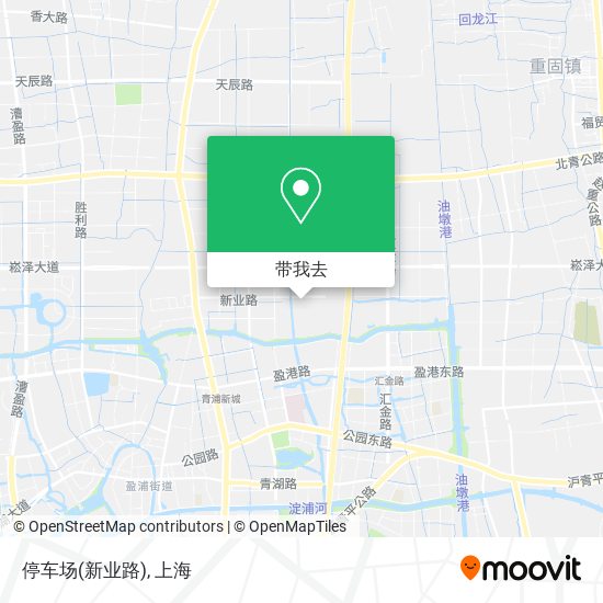停车场(新业路)地图