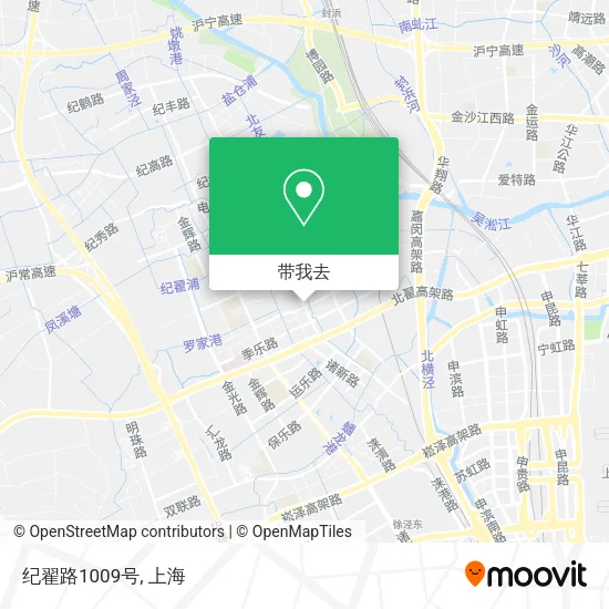纪翟路1009号地图