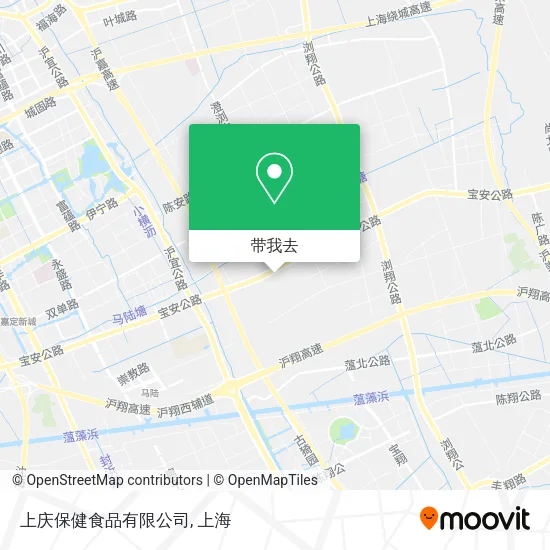 上庆保健食品有限公司地图