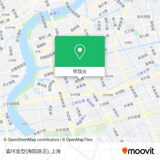 森珂造型(海阳路店)地图