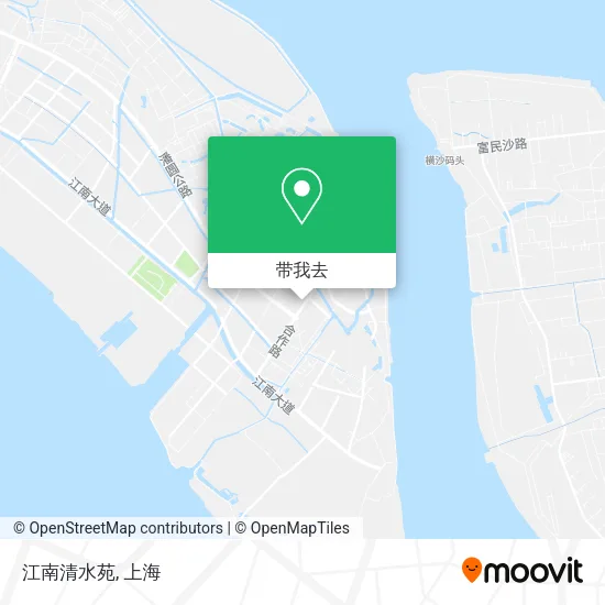 江南清水苑地图
