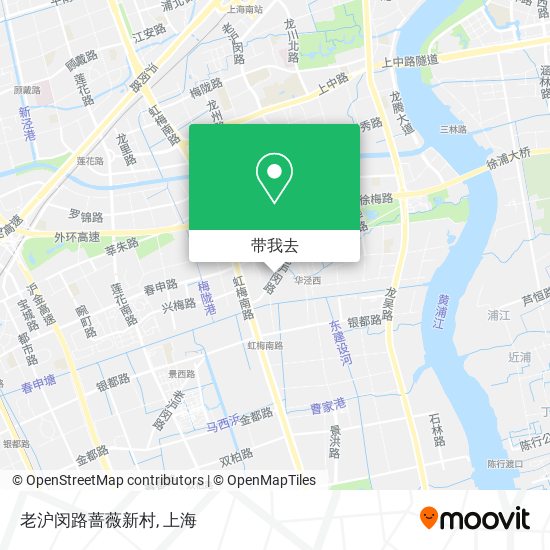 老沪闵路蔷薇新村地图