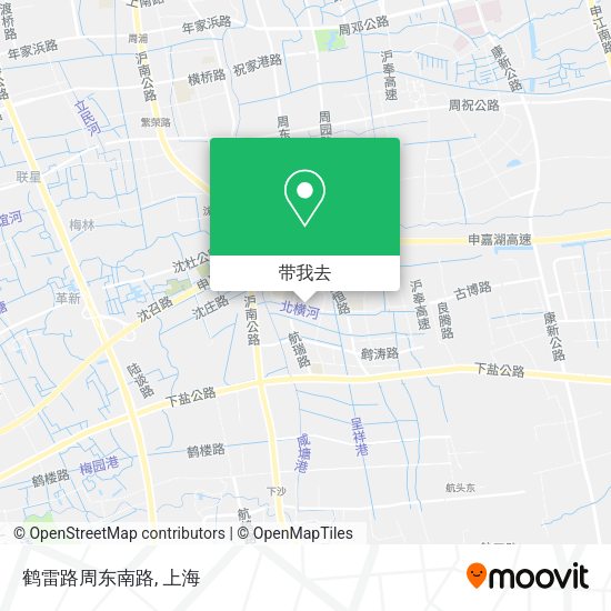 鹤雷路周东南路地图