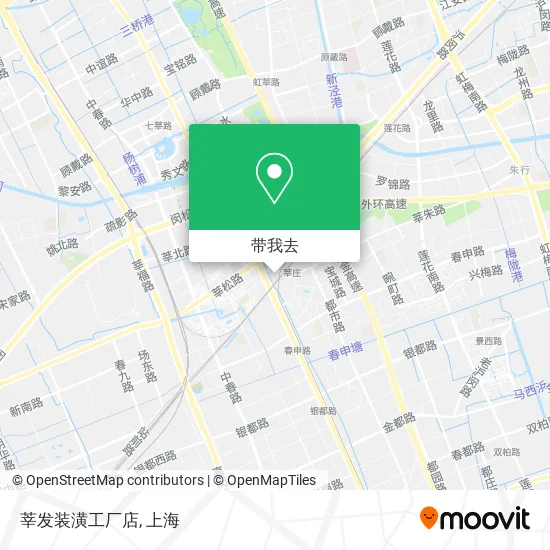 莘发装潢工厂店地图