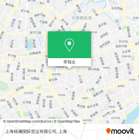 上海锦澜国际货运有限公司地图