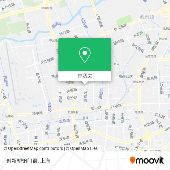 创新塑钢门窗地图