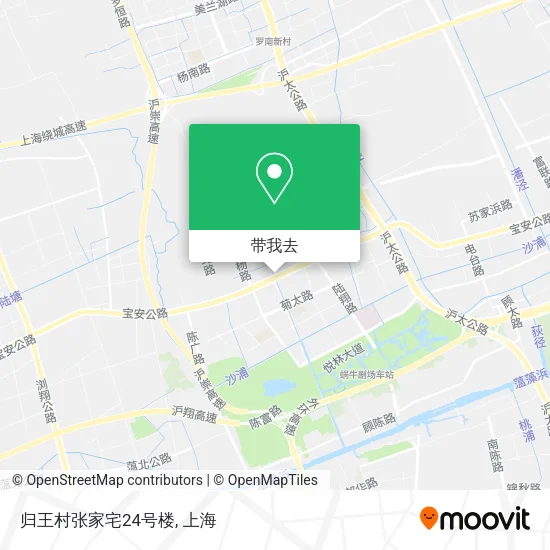 归王村张家宅24号楼地图