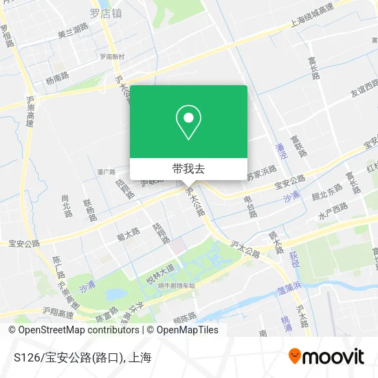 S126/宝安公路(路口)地图