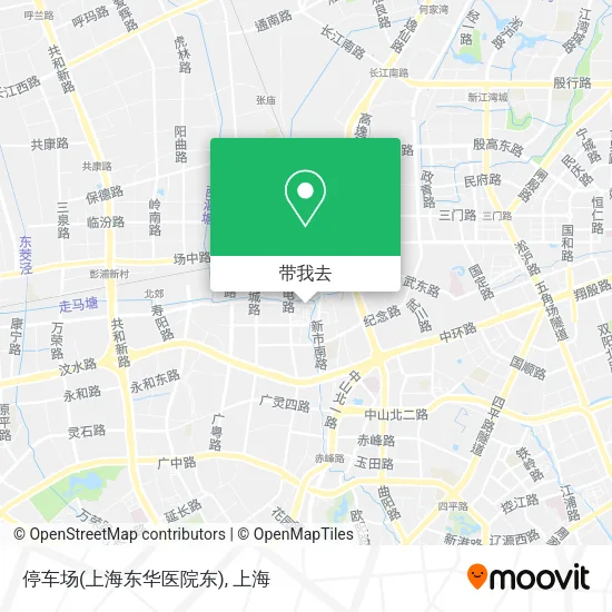停车场(上海东华医院东)地图