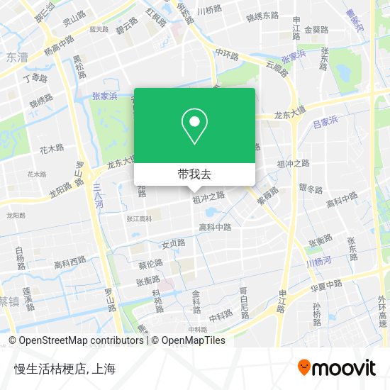 慢生活桔梗店地图