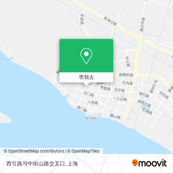 西引路与中街山路交叉口地图
