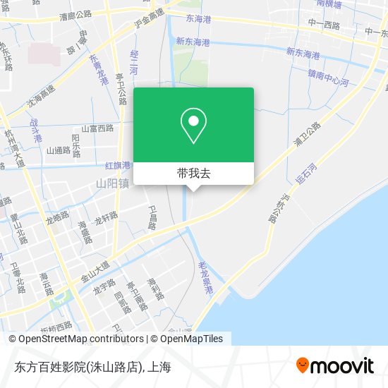 东方百姓影院(洙山路店)地图