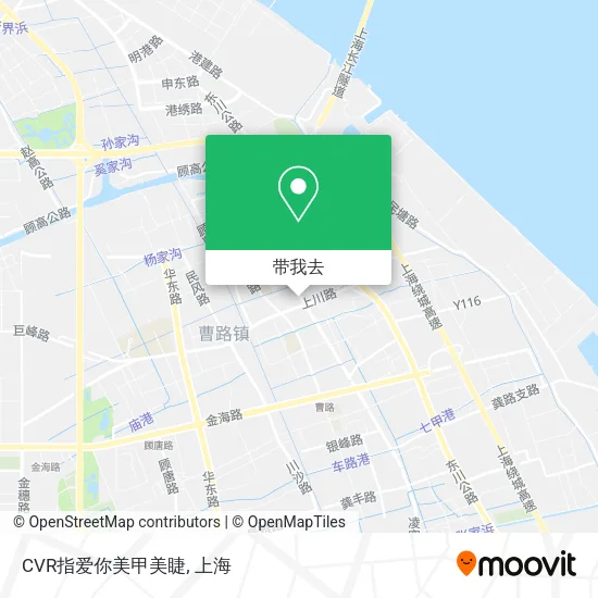 CVR指爱你美甲美睫地图