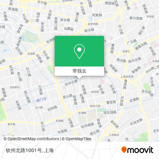 钦州北路1001号地图