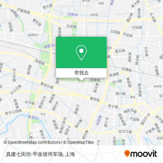 真建七街坊-平改坡停车场地图