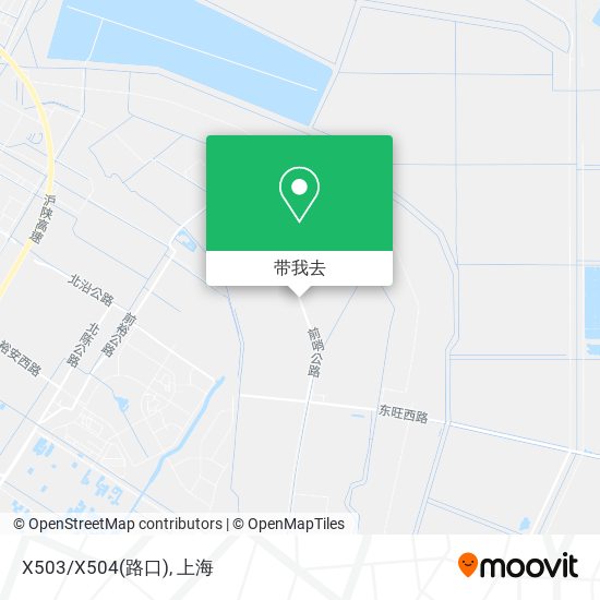 X503/X504(路口)地图
