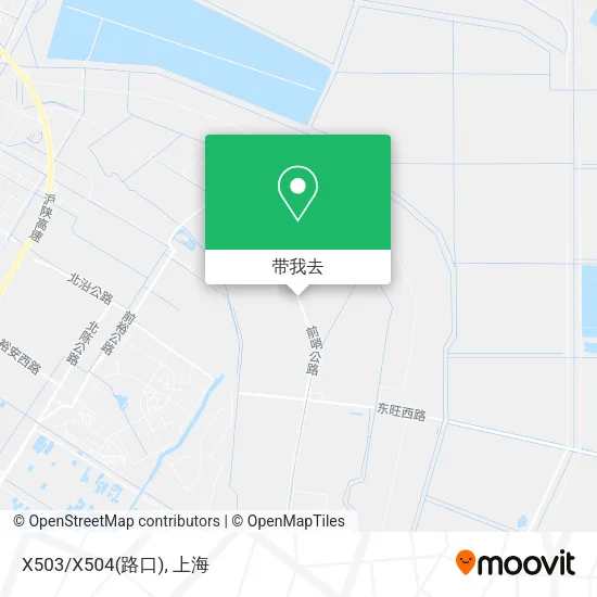X503/X504(路口)地图