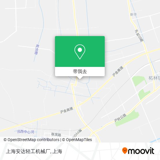 上海安达轻工机械厂地图