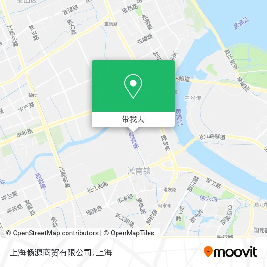 上海畅源商贸有限公司地图
