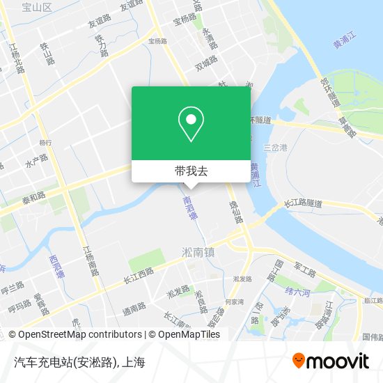 汽车充电站(安淞路)地图