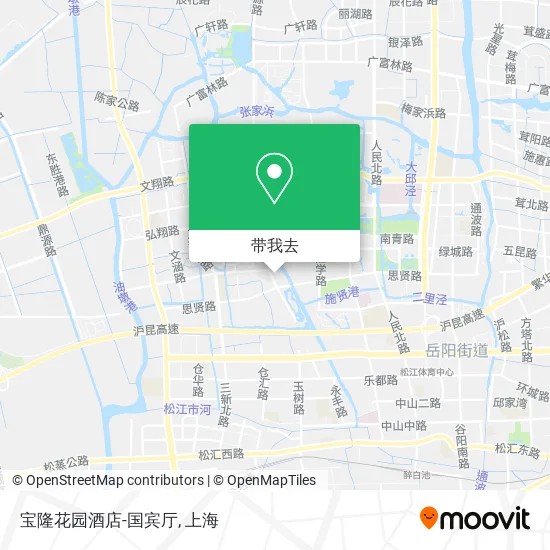 宝隆花园酒店-国宾厅地图