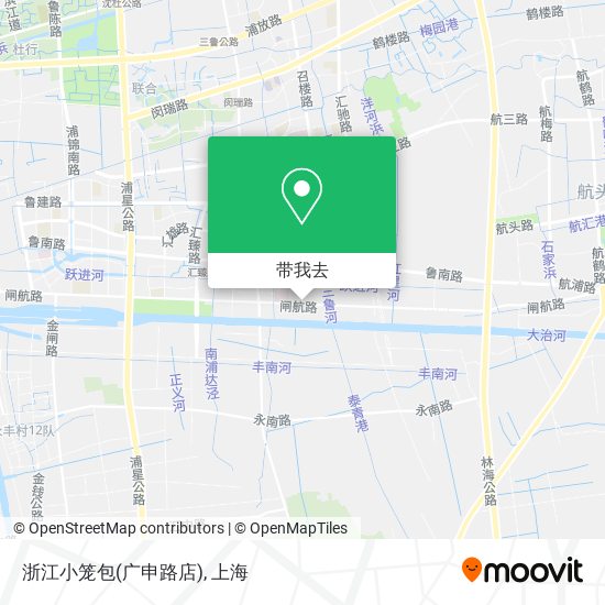 浙江小笼包(广申路店)地图