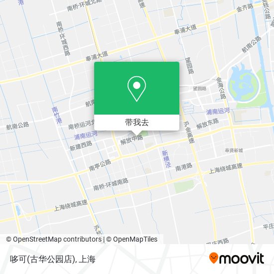 哆可(古华公园店)地图