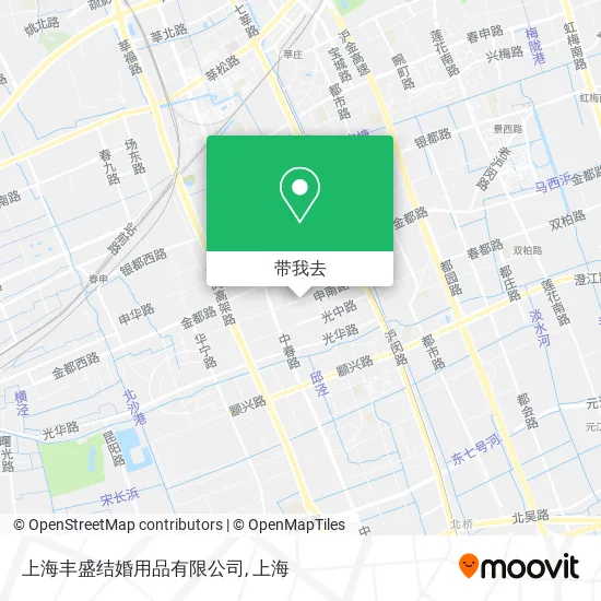 上海丰盛结婚用品有限公司地图