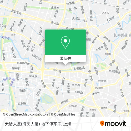 天洁大厦(海亮大厦)-地下停车库地图