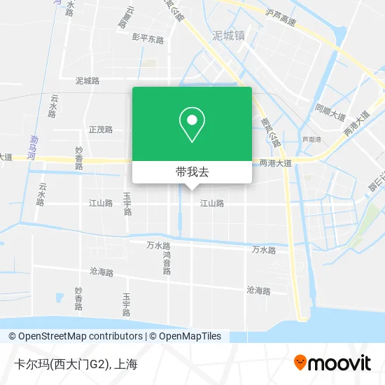 卡尔玛(西大门G2)地图