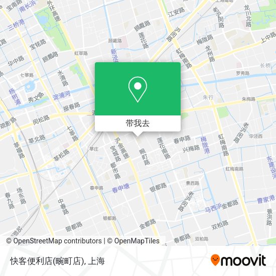 快客便利店(畹町店)地图