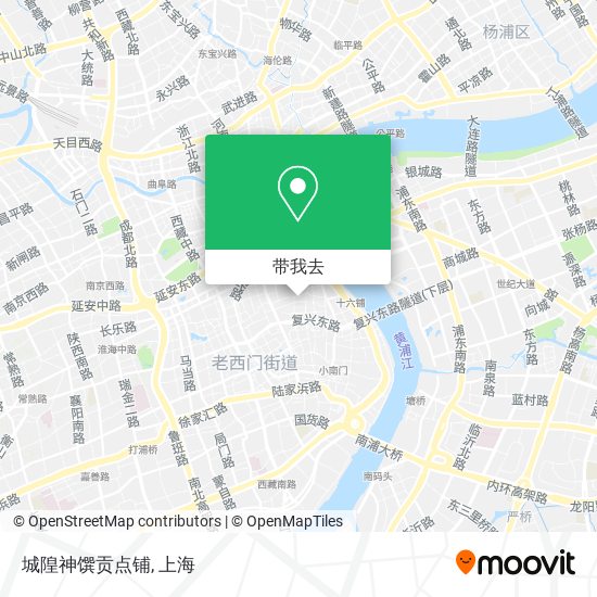 城隍神馔贡点铺地图