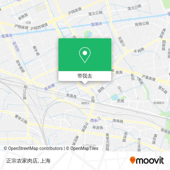 正宗农家肉店地图