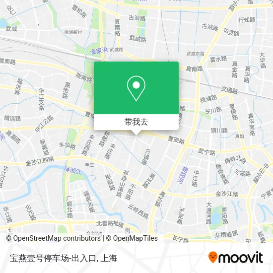 宝燕壹号停车场-出入口地图