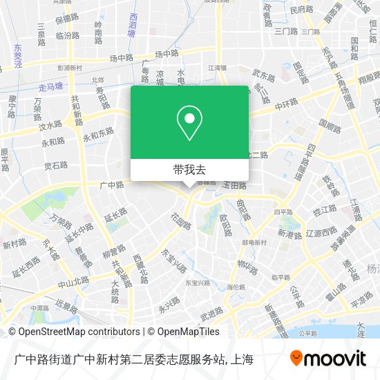 广中路街道广中新村第二居委志愿服务站地图