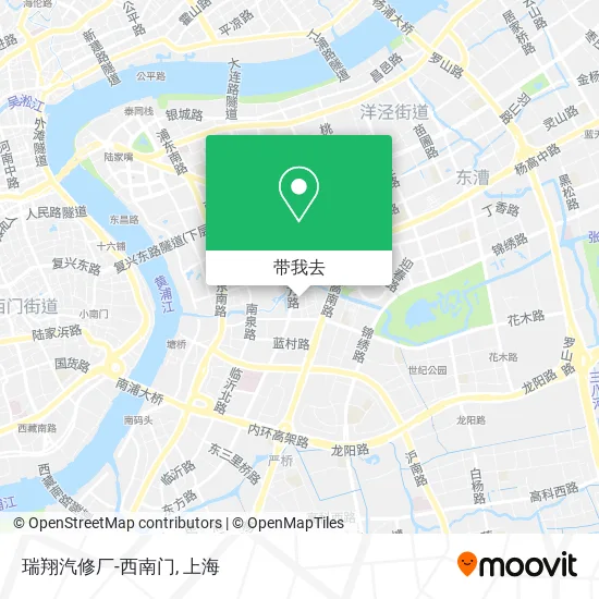 瑞翔汽修厂-西南门地图