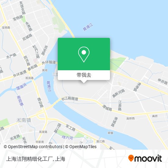 上海洁翔精细化工厂地图
