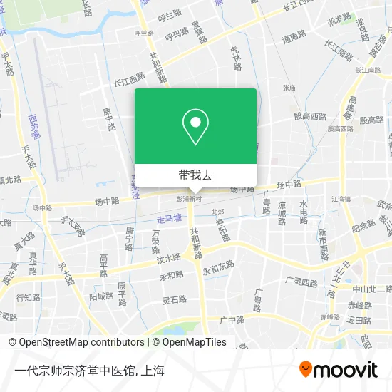 一代宗师宗济堂中医馆地图