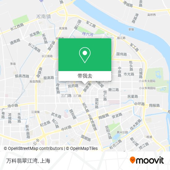 万科翡翠江湾地图