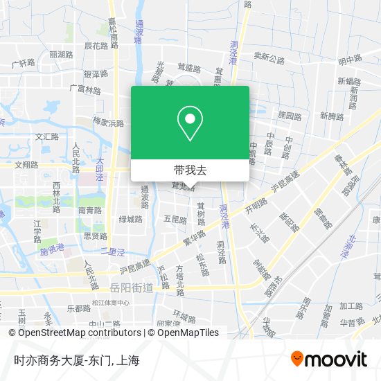 时亦商务大厦-东门地图