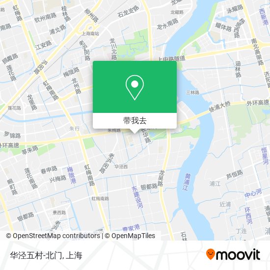 华泾五村-北门地图